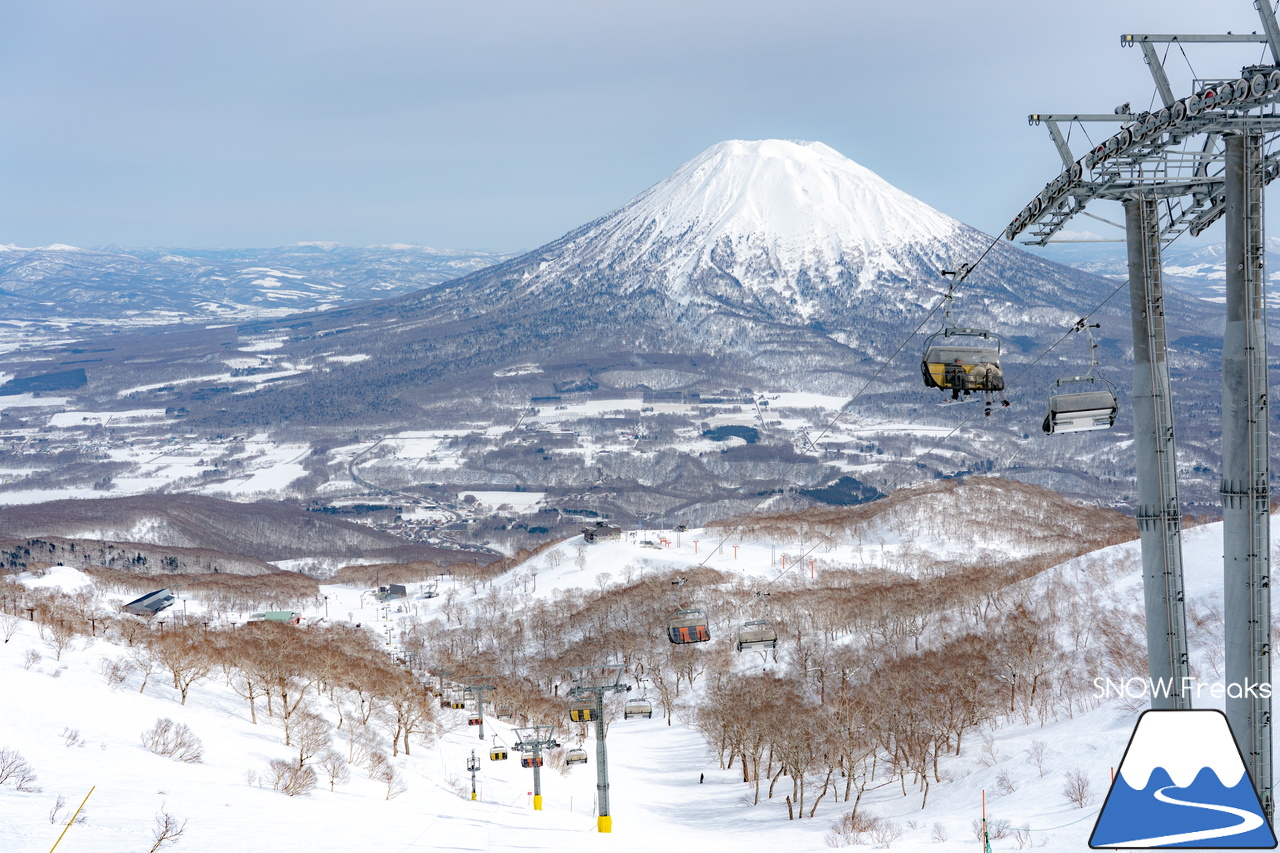 ニセコ東急 グラン・ヒラフ｜ありがとう、センターフォーリフト。運行最終日は、3月31日。38年間がんばった日本最古のクワッドリフトに感謝を込めて…。